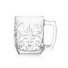 Набор из 4-х кружек RCR Luxion Tattoo 430 мл, H111 мм, D84 мм, хрустальное стекло, Италия