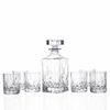 Набор из 7-ми предметов для виски RCR Opera: штоф 750 мл, 6 стаканов 210 мл, хрустальное стекло, Италия