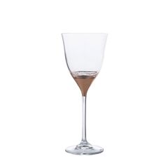 Набор из 6-ти бокалов для вина RCR Prestige Leaf Bronze 330 мл, Италия