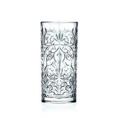 Набор из 6-ти стаканов Хайбол RCR Luxion Tattoo 360 мл, хрустальное стекло, Италия