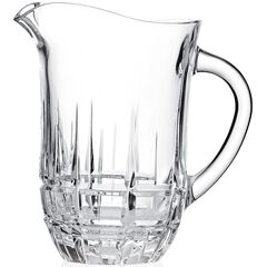 Кувшин RCR Carrara, 1030 мл, H188 мм, хрустальное стекло LUXION, Италия