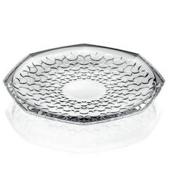 Блюдо круглое RCR ARABESQUE D30 см, H2,4 см, хрустальное стекло, Италия