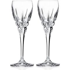 Набор из 2-х фужеров для вина RCR Carrara 200 мл, H200 мм, хрустальное стекло LUXION, Италия