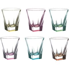 Набор из 6-ти стопок для водки RCR Fusion Color 60 мл, D60 мм, H60 мм, хрустальное стекло, Италия