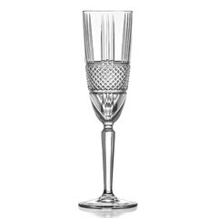 Набор из 6-ти бокалов-флюте RCR Style Brillante 190 мл, D59 мм, H227 мм, хрустальное стекло, Италия