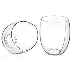 Набор из 2-х стаканов для воды RCR Wolrd's Best 520 мл, хрустальное стекло, Италия