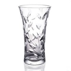 Ваза для цветов RCR Laurus 25 см, хрустальное стекло, Италия