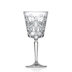Набор из 6-ти бокалов для вина RCR Luxion Tattoo 290 мл, хрустальное стекло, Италия