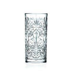 Набор из 6-ти стаканов Хайбол RCR Luxion Tattoo 360 мл, хрустальное стекло, Италия