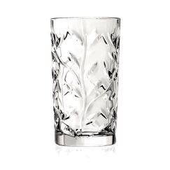 Набор из 6-ти стаканов Хайбол RCR Style Laurus 360 мл, хрустальное стекло, Италия