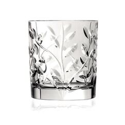 Набор из 6-ти стаканов Олд фэшн RCR Style Laurus 330 мл, хрустальное стекло, Италия