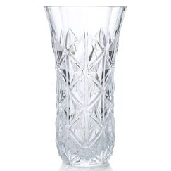 Ваза для цветов RCR Enigma H30 см, D15,8 см, хрустальное стекло, Италия
