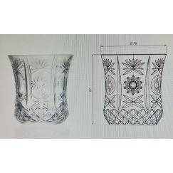 Набор из 2-х стаканов RCR Impero 220 мл, хрустальное стекло, Италия