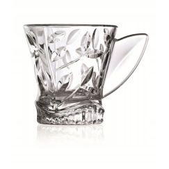 Набор из 2-х кружек RCR Style Laurus 160 мл, хрустальное стекло, Италия