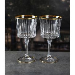 Набор из 2-х бокалов для напитков RCR Timeless 500 мл, золото, Италия