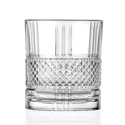 Набор из 6-ти стаканов Олд фэшн RCR Style Brillante 340 мл, D82 мм, H94 мм, хрустальное стекло, Италия