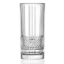 Набор из 6-ти стаканов Хайбол RCR Style Brillante 370 мл, D70 мм, H150 мм, хрустальное стекло, Италия