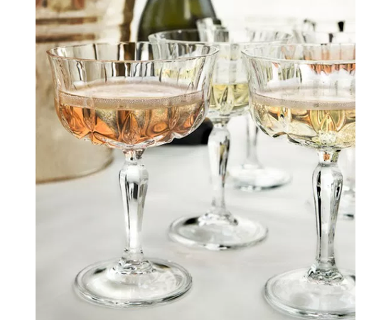 Купить Набор из 6-ти бокалов-блюдец для шампанского RCR Style Opera 240 ...