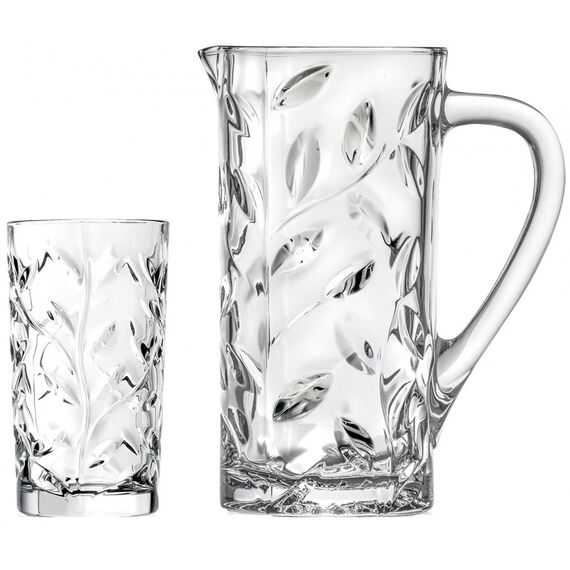 Набор из 6-ти стаканов Хайбол RCR Style Laurus 360 мл, хрустальное стекло, Италия, изображение 2