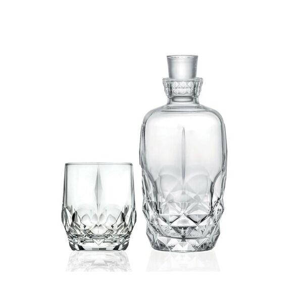 Декантер для виски Alkemist 1070 ml. Luxion RCR Италия, изображение 2