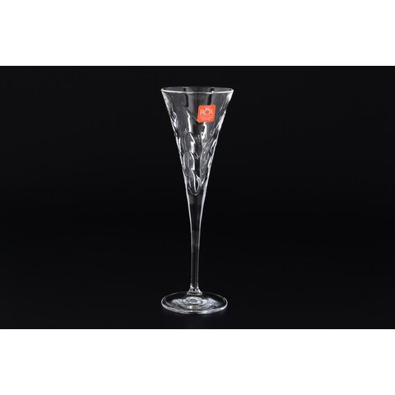 Набор из 6-ти бокалов RCR Style Laurus 120 мл, хрустальное стекло, Италия, изображение 2