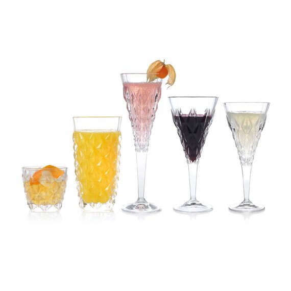 Набор из 6-ти бокалов для коктейля RCR Enigma 270 мл, хрустальное стекло, Италия, изображение 9