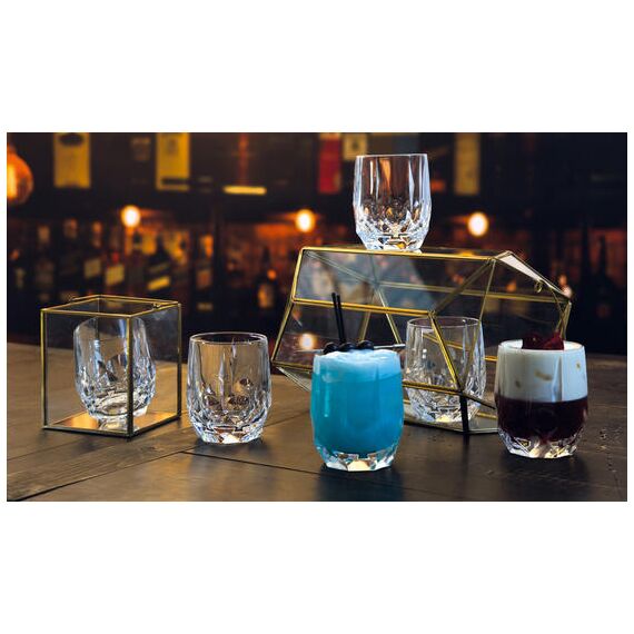 Набор из 6-ти стаканов Олд Фэшн RCR Luxion Alkemist 340 мл, хрустальное стекло, Италия, изображение 9