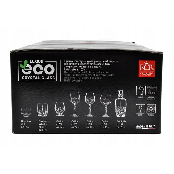 Набор из 6-ти бокалов для аперитива RCR Luxion Alkemist 530 мл, хрустальное стекло, Италия, изображение 7