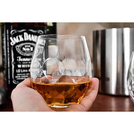 Набор из 6-ти стаканов Олд Фэшн RCR Luxion Alkemist 380 мл, хрустальное стекло, Италия, изображение 6