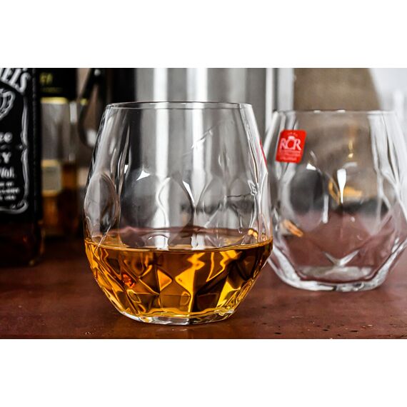 Набор из 6-ти стаканов Олд Фэшн RCR Luxion Alkemist 380 мл, хрустальное стекло, Италия, изображение 8