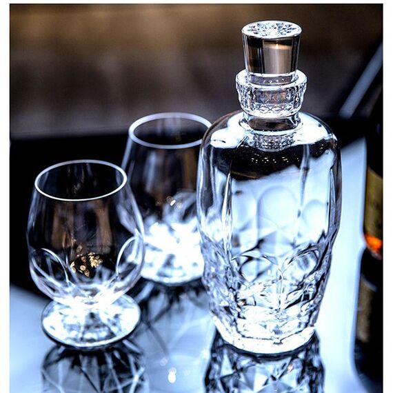 Декантер для виски Alkemist 1070 ml. Luxion RCR Италия, изображение 10