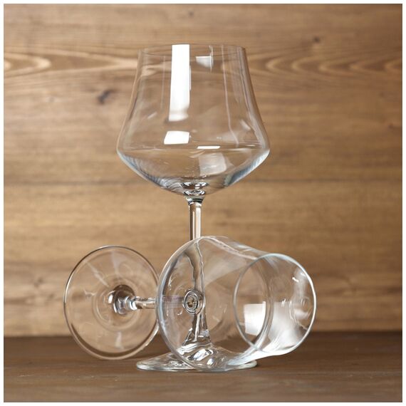 Набор из 6-ти бокалов для вина RCR EGO 500 мл, хрустальное стекло, Италия, изображение 2