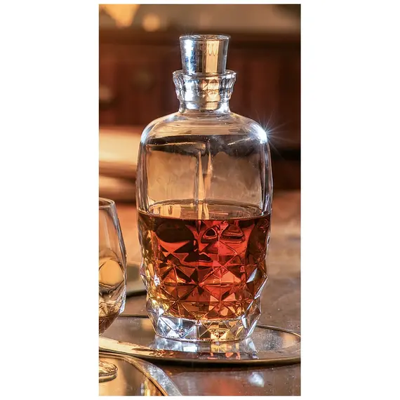 Декантер для виски Alkemist 1070 ml. Luxion RCR Италия, изображение 7