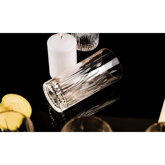 Набор из 6-ти стаканов Хайбол RCR FIRE 370 мл, хрустальное стекло, Италия, изображение 5