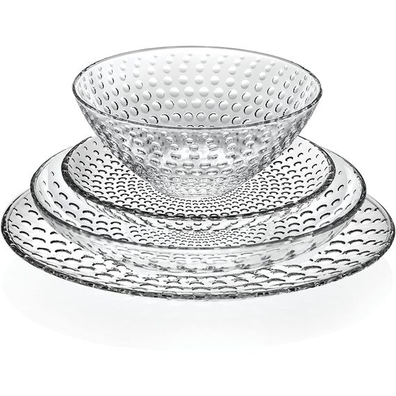 Тарелка-салатник RCR Galassia d 21 см, стекло, Италия, изображение 7