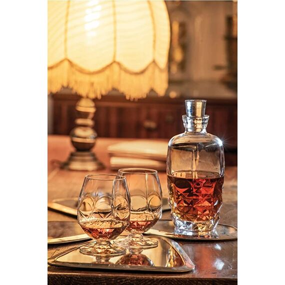 Декантер для виски Alkemist 1070 ml. Luxion RCR Италия, изображение 8