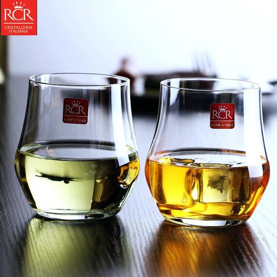 Набор из 6-ти стаканов Олд фэшн RCR EGO 390 мл, хрустальное стекло, Италия, изображение 3