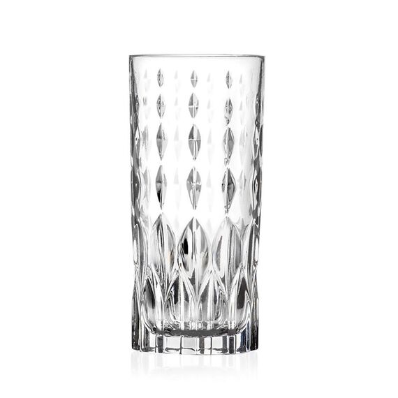 Набор из 6-ти стаканов Хайбол 350 мл RCR Marilyn, хрустальное стекло, Италия