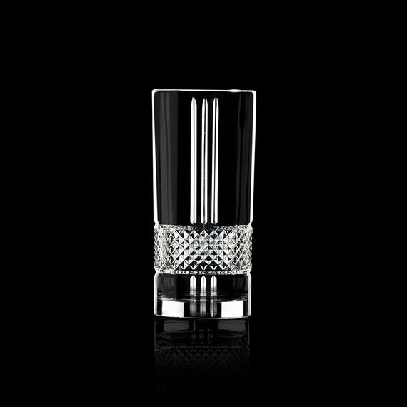 Набор из 6-ти стаканов Хайбол RCR Style Brillante 370 мл, D70 мм, H150 мм, хрустальное стекло, Италия, изображение 2