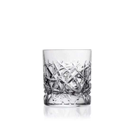 Набор из 6-ти стаканов Олд Фэшн RCR Prestige Trama 290 мл, хрустальное стекло, Италия