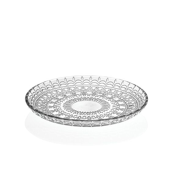 Тарелка-салатник RCR Medici d 21 см, стекло, Италия