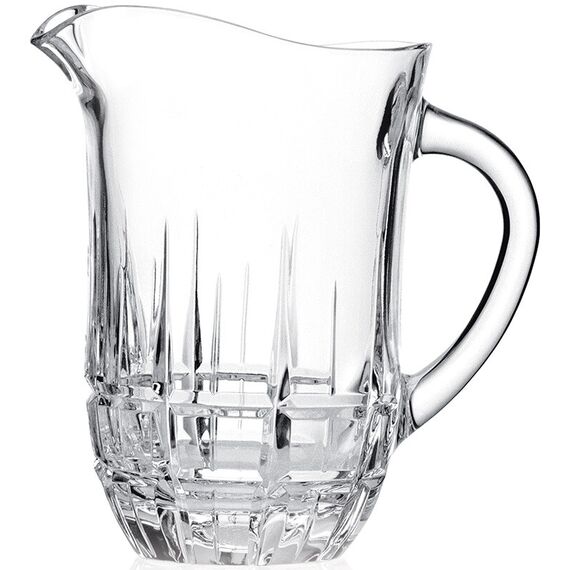 Кувшин RCR Carrara, 1030 мл, H188 мм, хрустальное стекло LUXION, Италия
