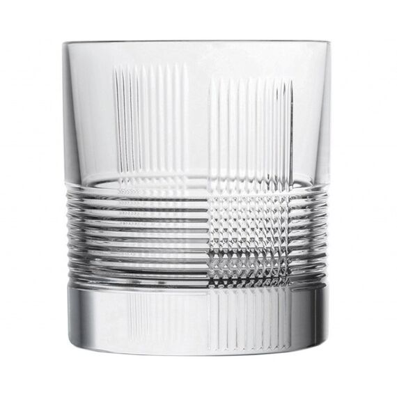 Набор из 6-ти стаканов Олд Фэшн RCR Prestige Quadri 290 мл, хрустальное стекло, Италия, изображение 2