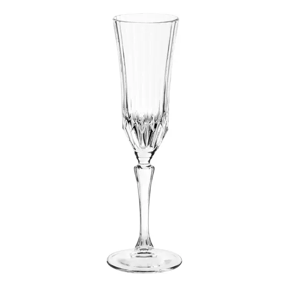 Набор из 6-ти бокалов-флюте для шампанского RCR Style Adagio 180 мл, хрустальное стекло, Италия, изображение 2