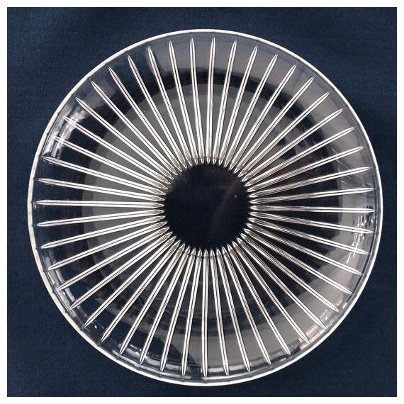 Тарелка-салатник RCR Sunbeam d 21 см, стекло, Италия, изображение 4