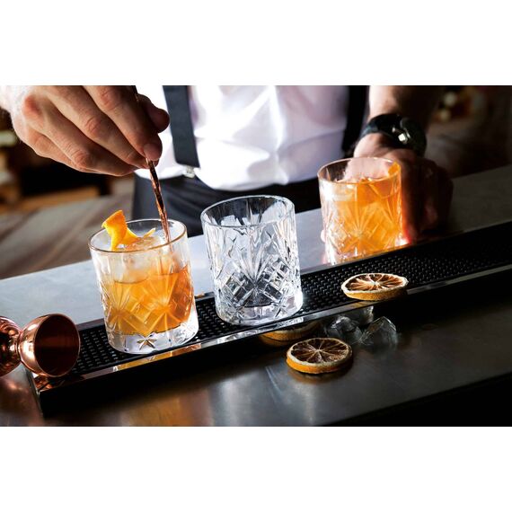 Набор из 6-ти стаканов Олд Фэшн RCR Style Melodia 240 мл, хрустальное стекло, Италия, изображение 7