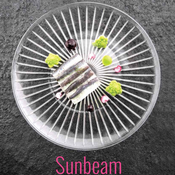 Тарелка RCR Sunbeam d 26 см, стекло, Италия, изображение 2