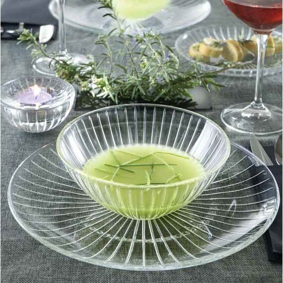 Тарелка-салатник RCR Sunbeam d 21 см, стекло, Италия, изображение 11