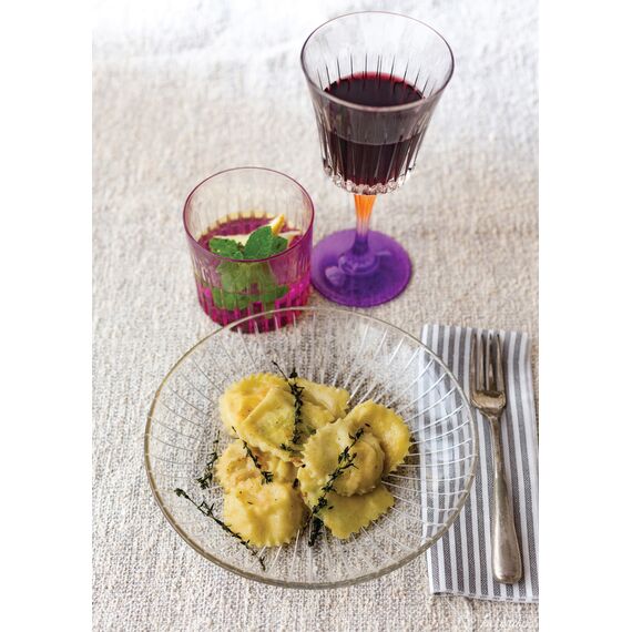 Тарелка-салатник RCR Sunbeam d 21 см, стекло, Италия, изображение 5