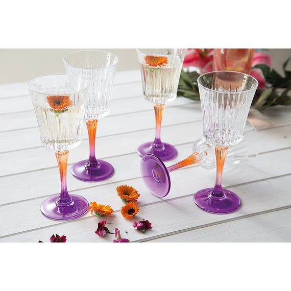 Набор из 6-ти бокалов RCR Style Gipsy 300 мл, хрустальное стекло, Италия, изображение 7